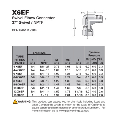 X6EF описание