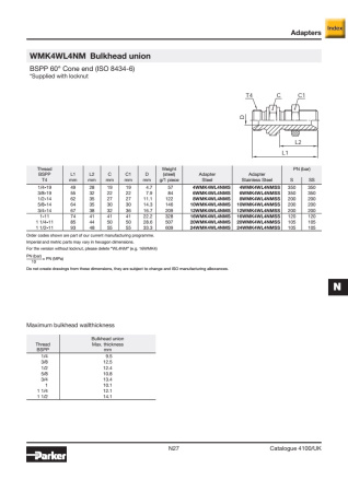 WMK4WL4NMS описание